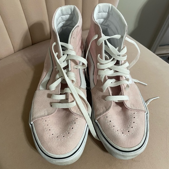 Vans Pink High Tops - Picture 2 of 4